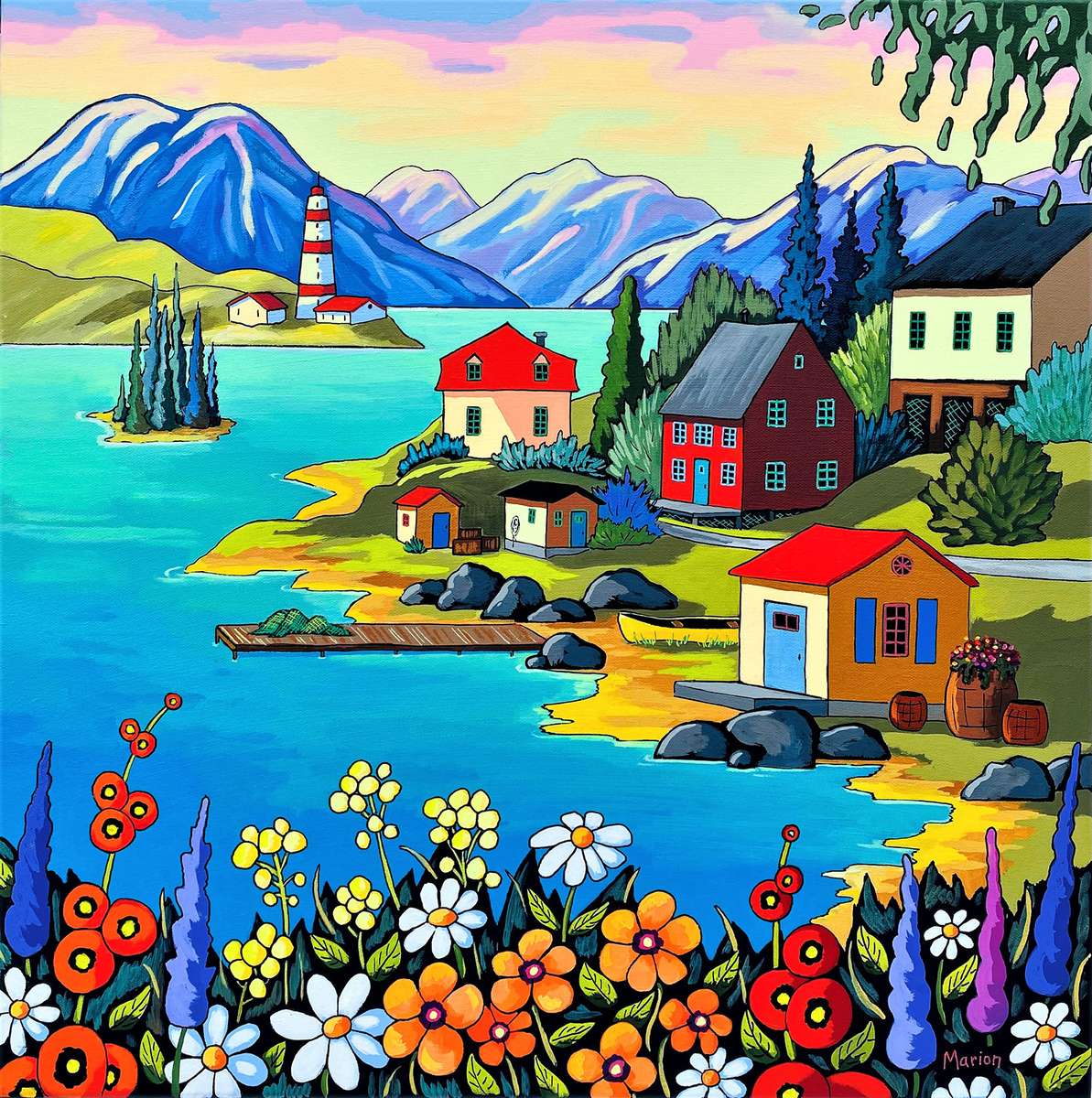 Fiord Wyspy Południowej puzzle online