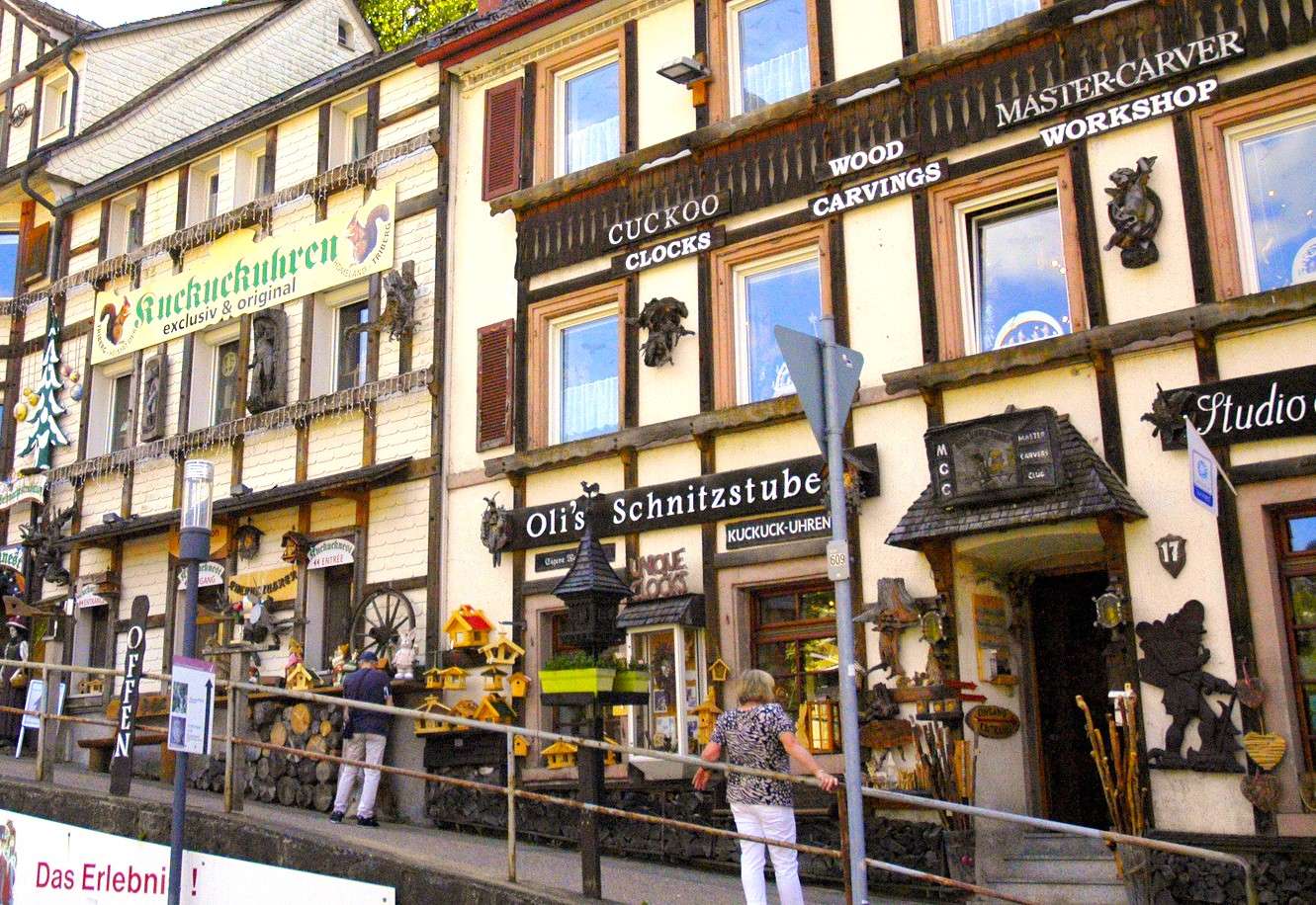 Pasaż handlowy - Triberg im Schwarzwald (Niemcy) puzzle online