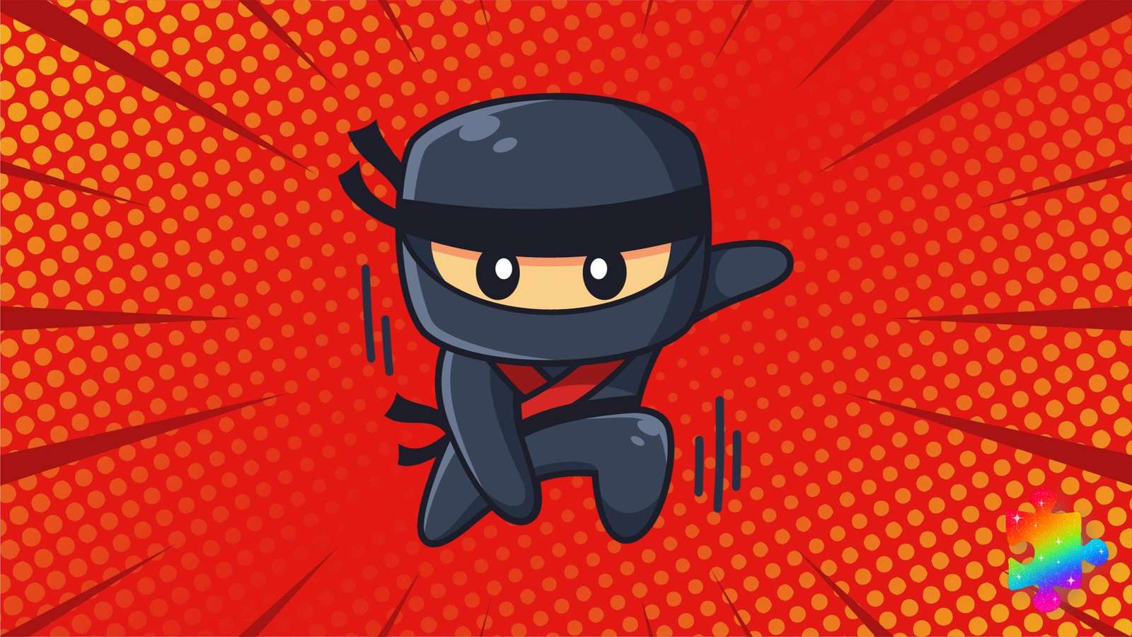 Szybki Ninja puzzle online