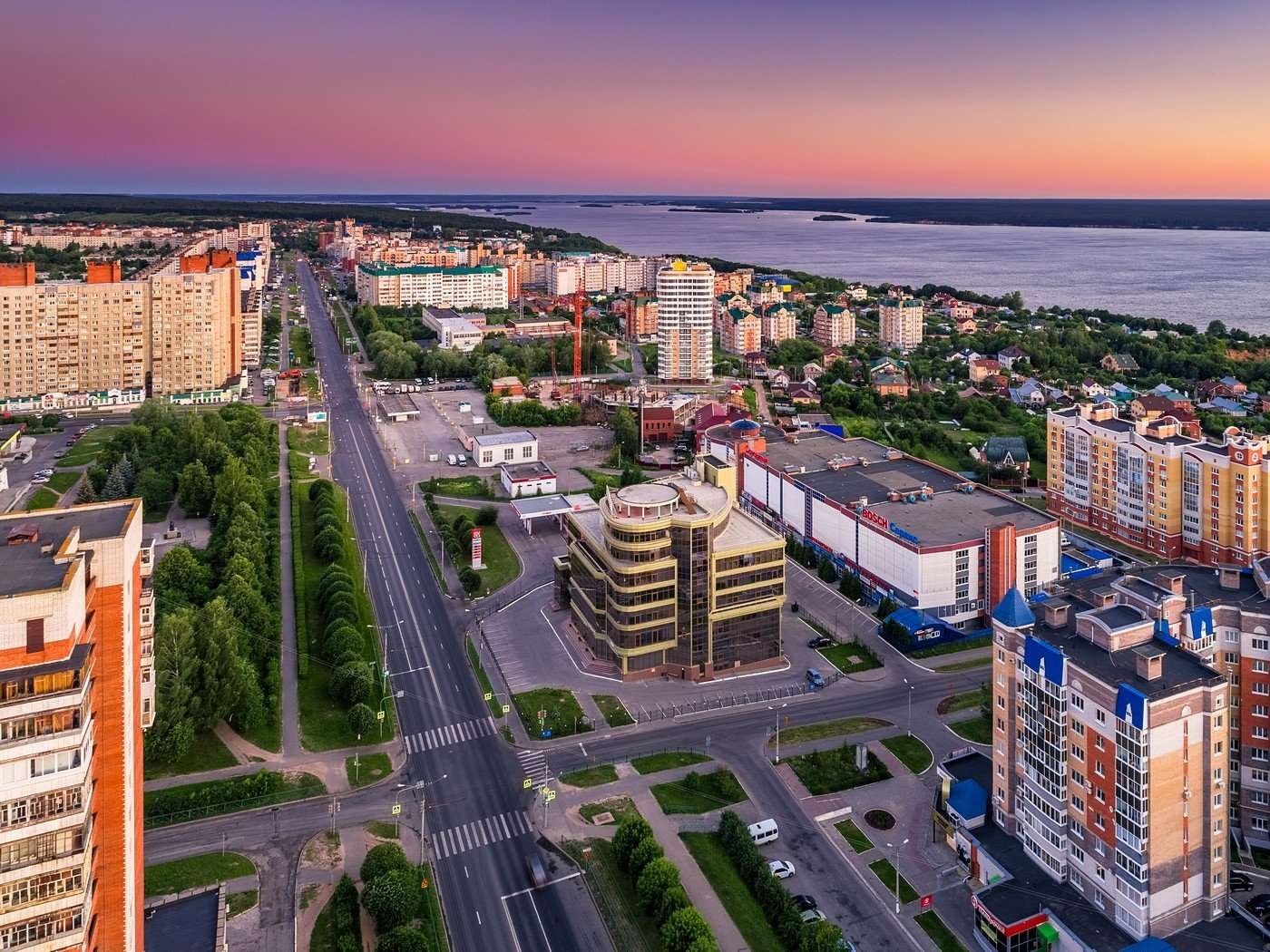 Miasto Czeboksary puzzle online