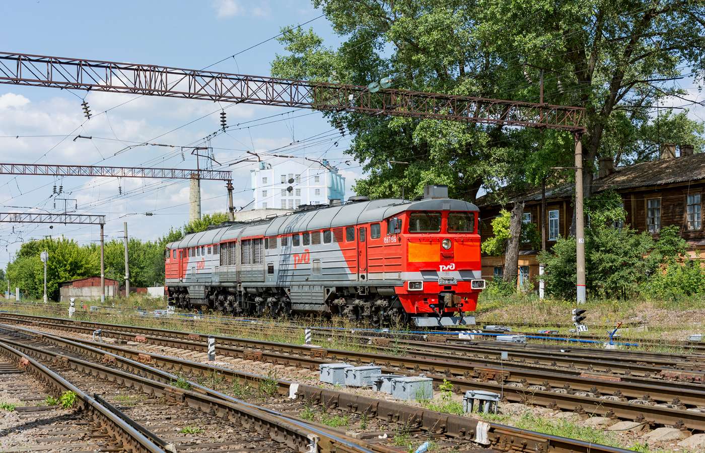 lokomotywa spalinowa 2TE 116 puzzle online