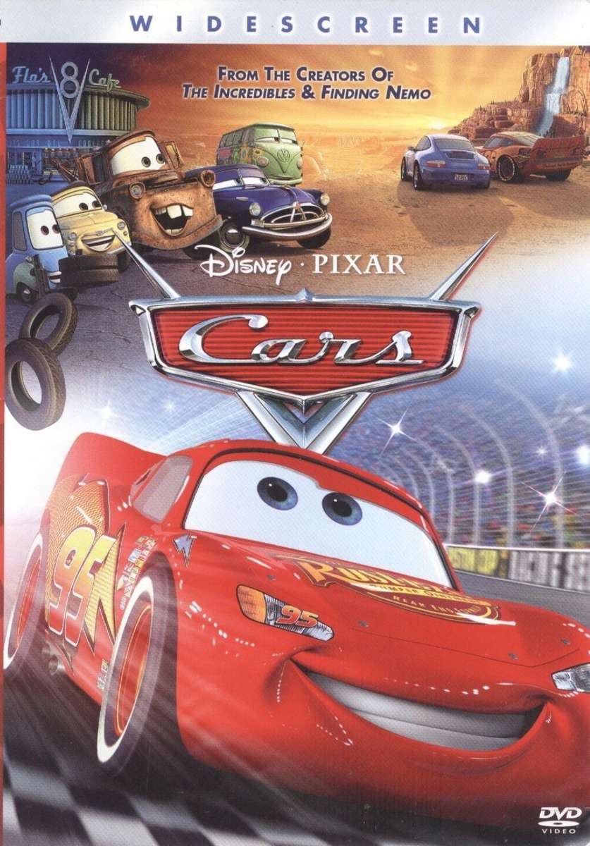 DVD Auta Disneya i Pixara (2006). puzzle online