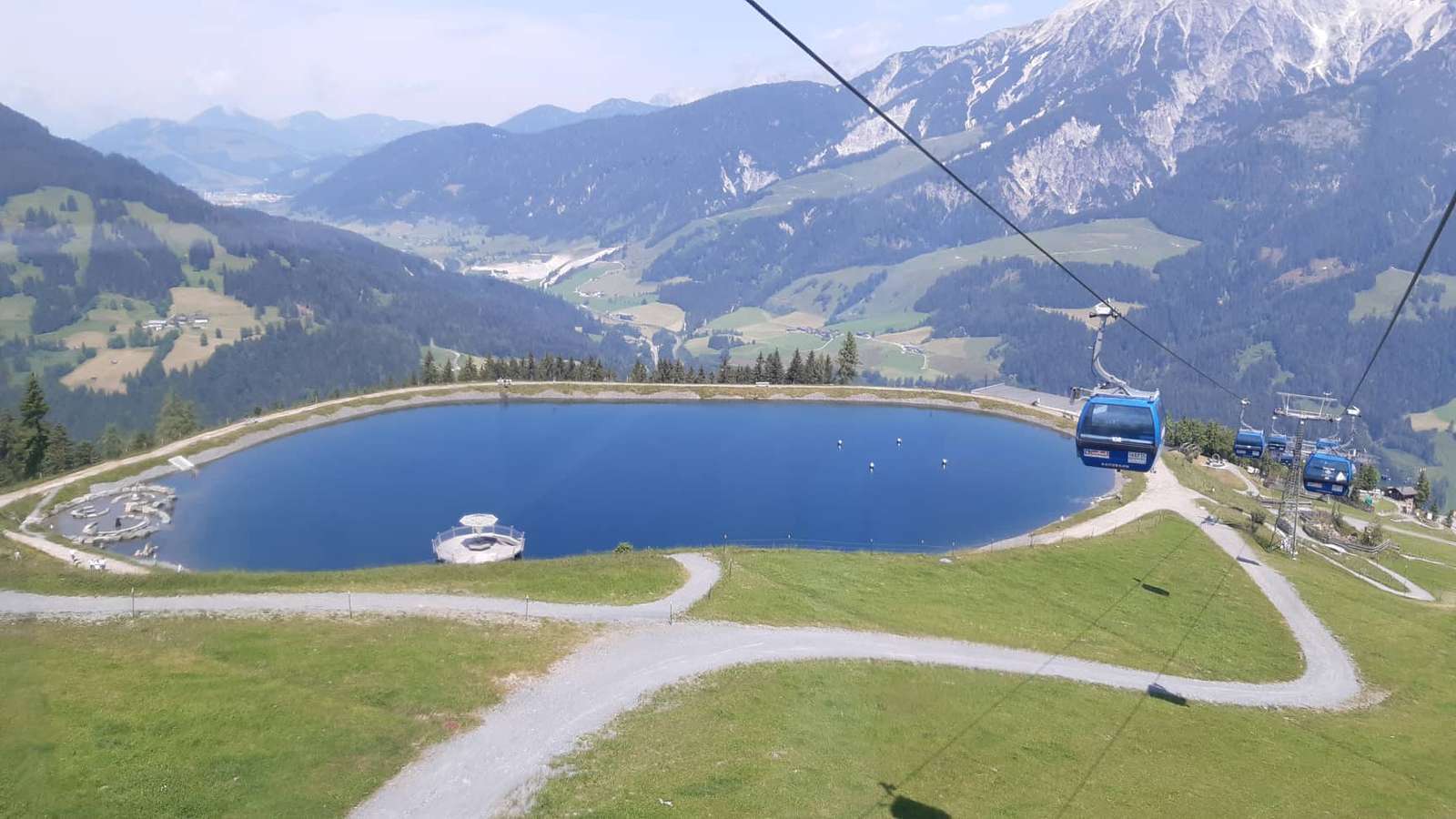 Cudowne jezioro w Alpach puzzle online