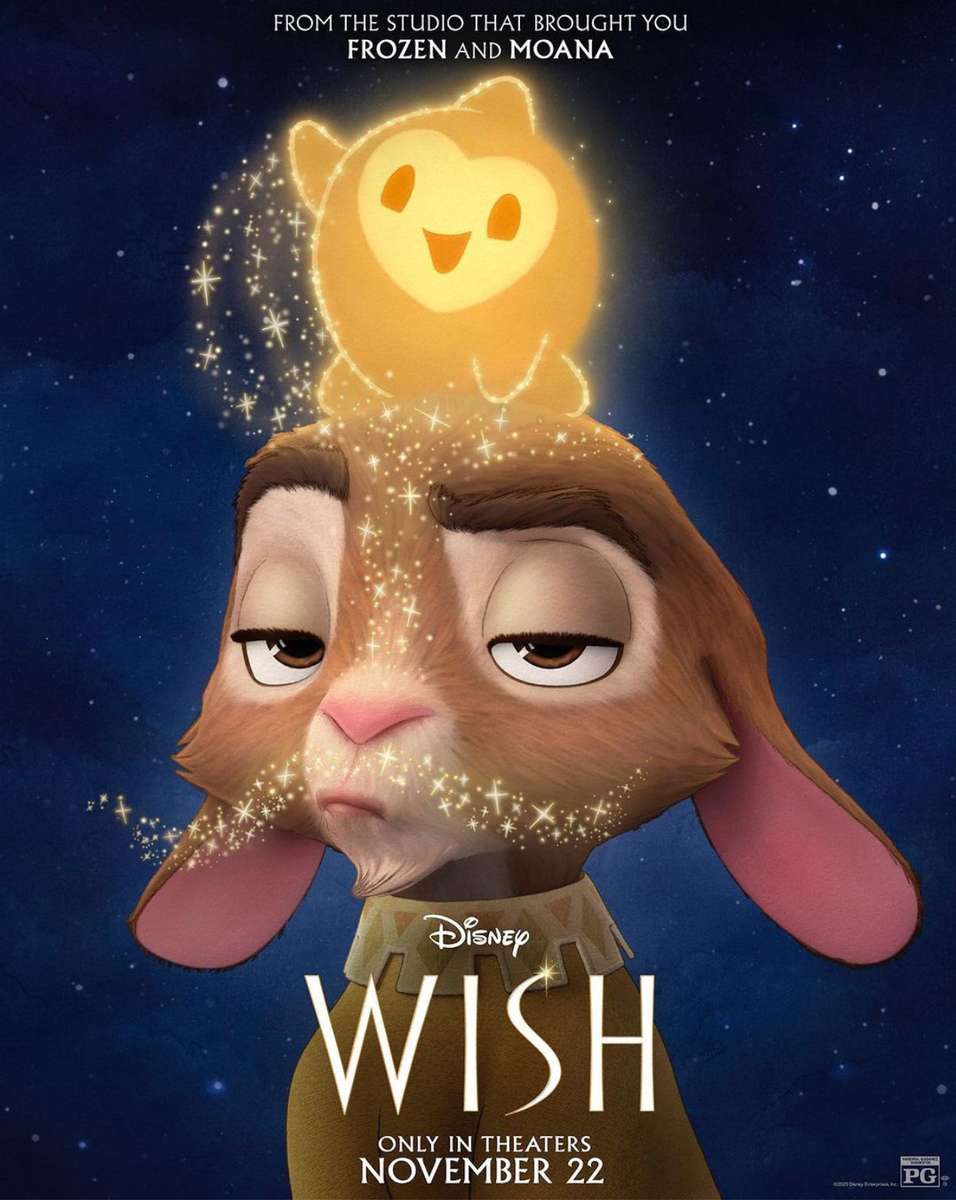 Plakat Disney Wish (Valentino i Gwiazda)❤️❤️ puzzle online