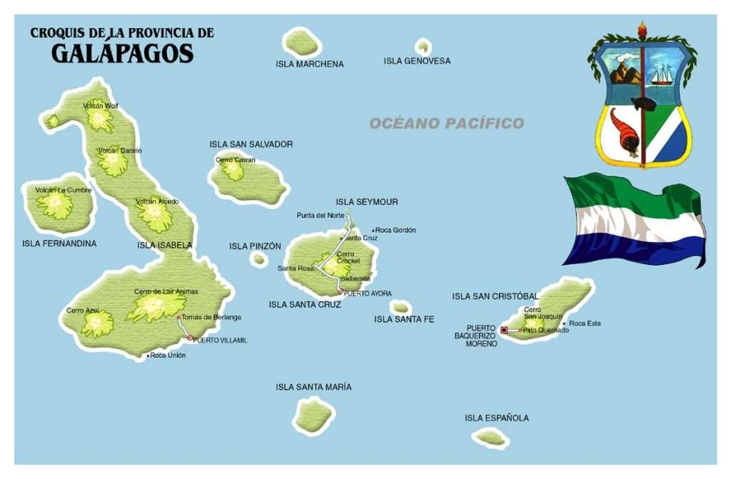 WYSPA LUB REGION GALAPAGOS puzzle online