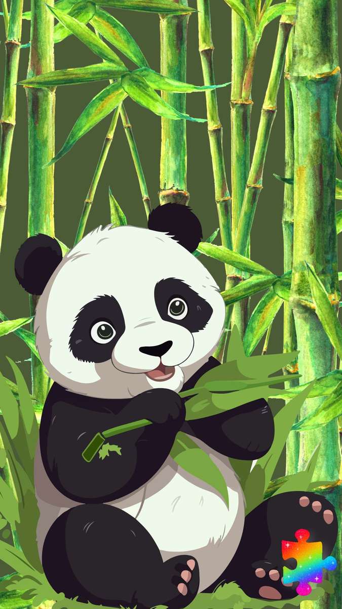 Bambusowa Panda SH puzzle online