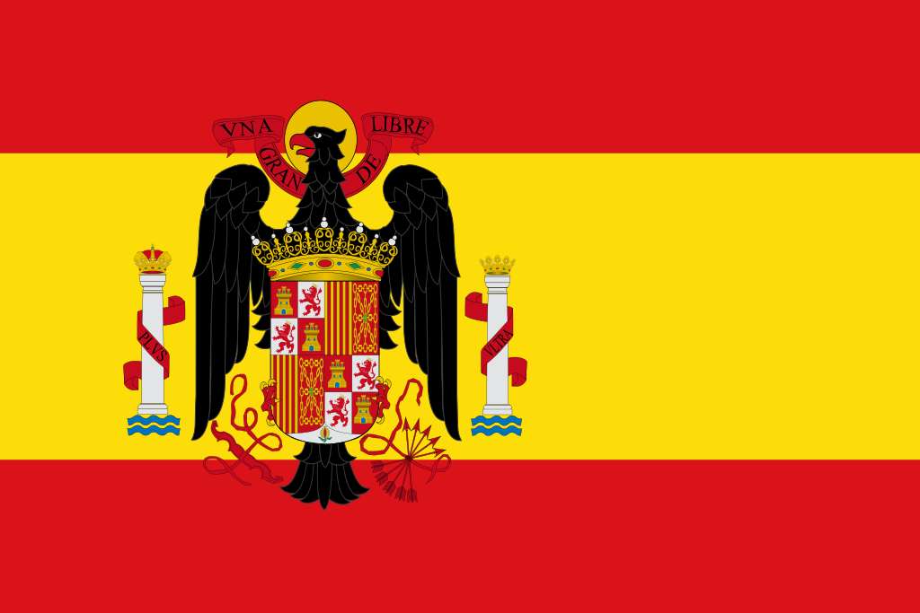 Flaga hiszpanska puzzle online