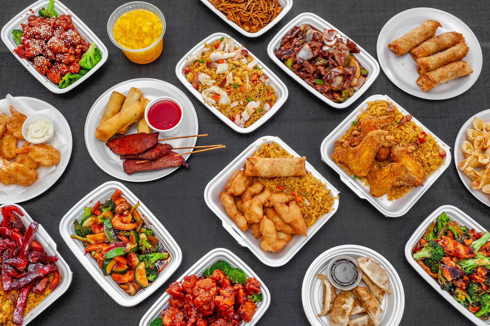 Chińskie jedzenie puzzle online