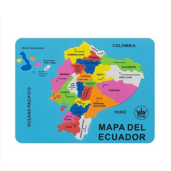 Mapa Ekwadoru puzzle online