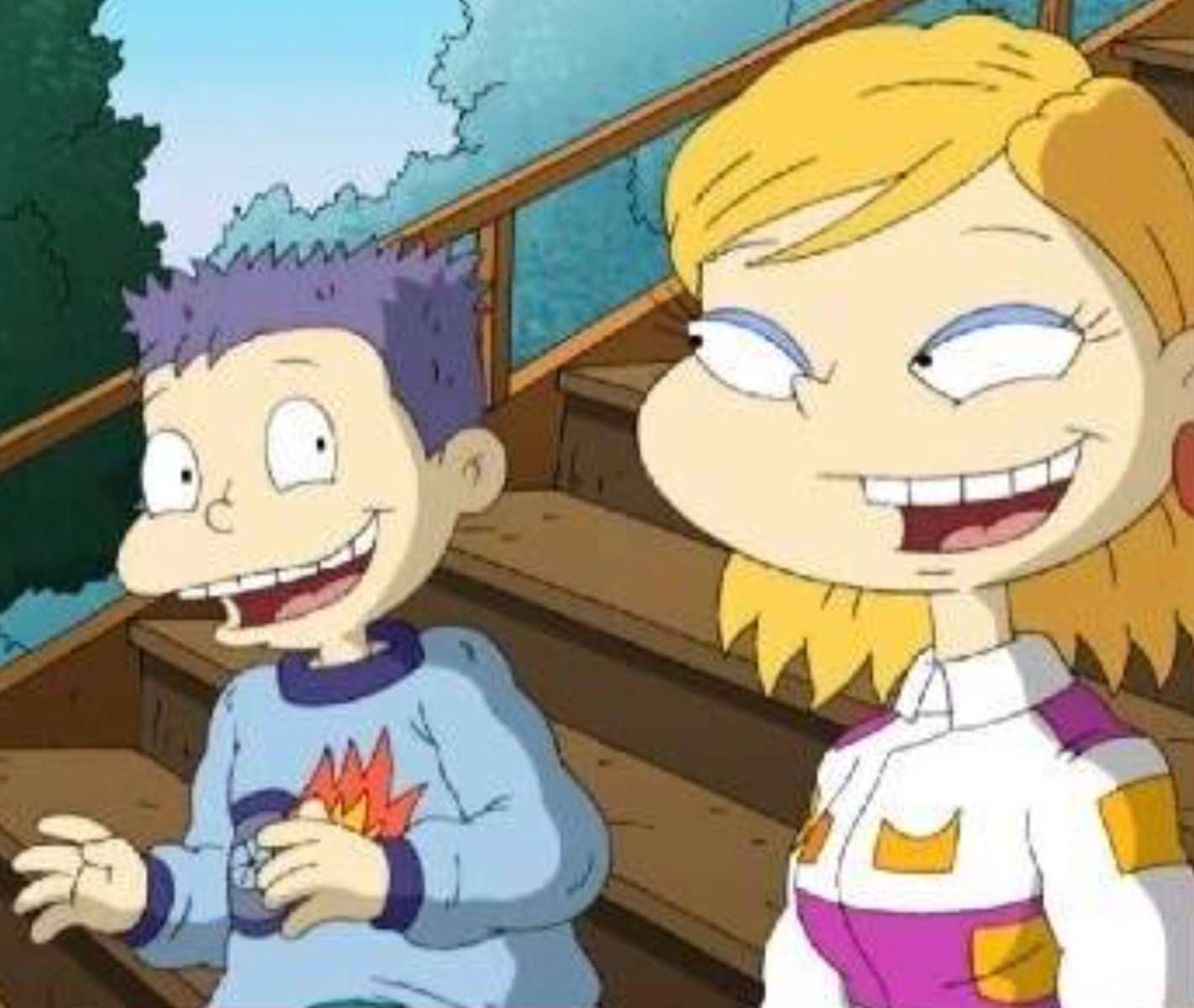 Tommy i Angelica Pickles❤️❤️❤️❤️ puzzle online