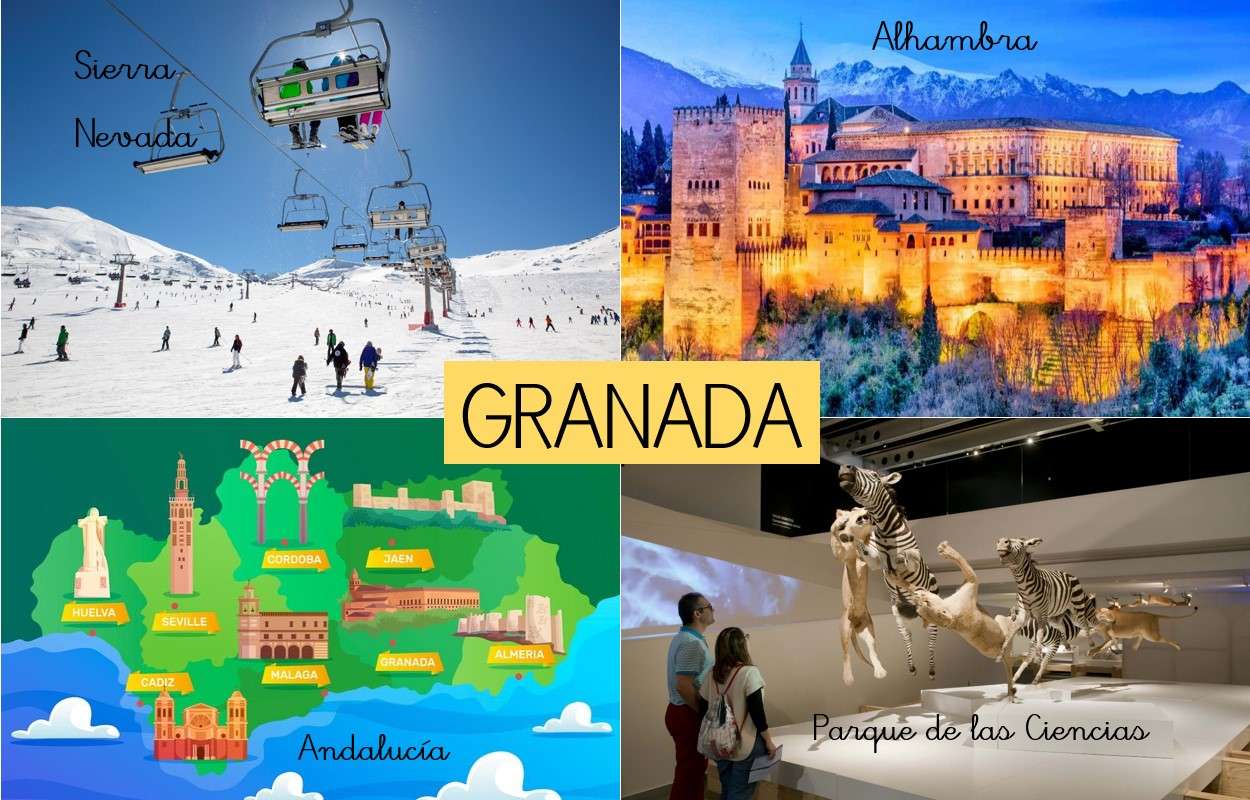 Puzzle Granada Andaluzja puzzle online