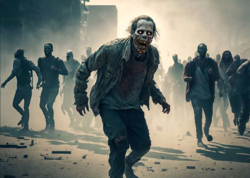 Pokój ucieczki z zombie puzzle online