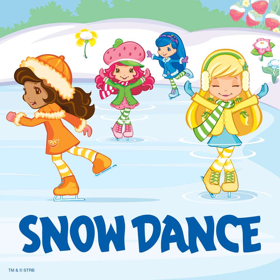 Team Berry's Snow Dance | Strawberry shortcake pic puzzle online