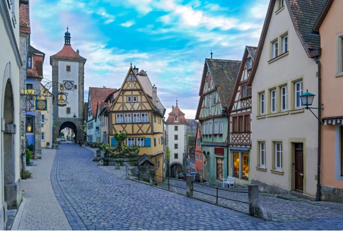 Niemcy. Rothenburg nad Tauberem puzzle online