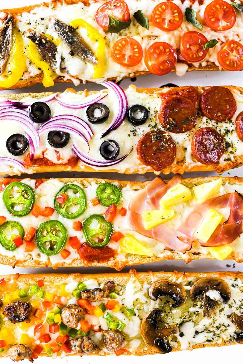 Francuska Pizza Chlebowa puzzle online