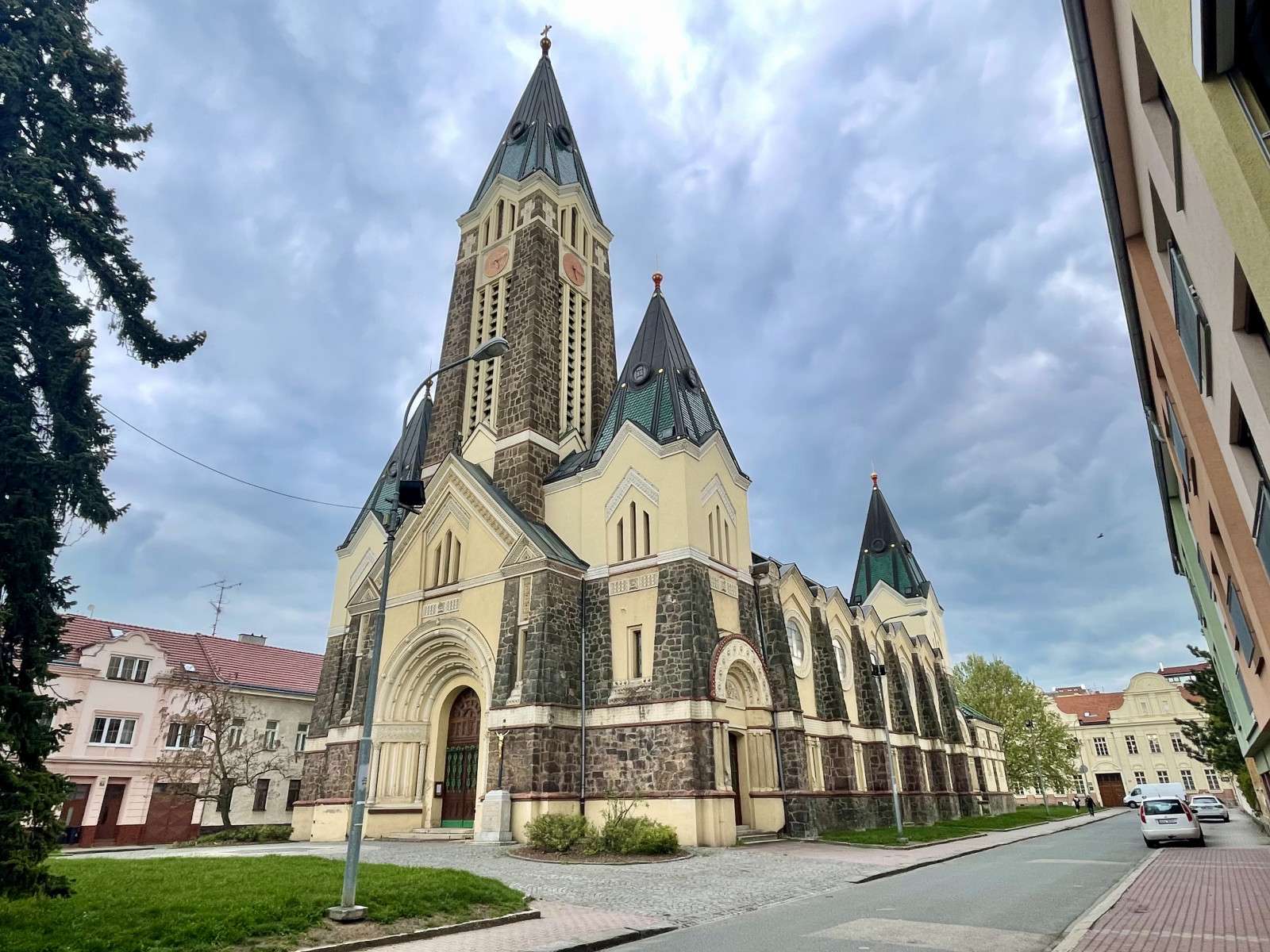 kościół w Brnie puzzle online