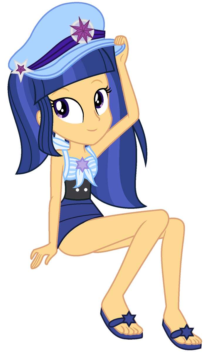 EqG Next gen- Velvet Sentry with swimming suit by puzzle online
