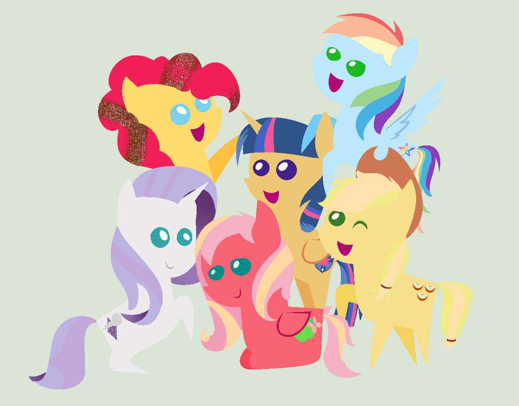 MLP Cibi Friendship Is Happiness puzzle online