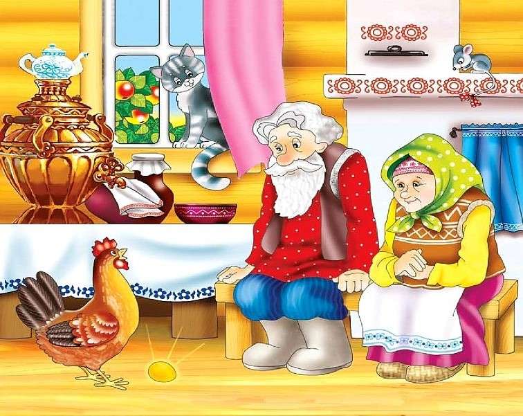 Dziadek i babcia puzzle online