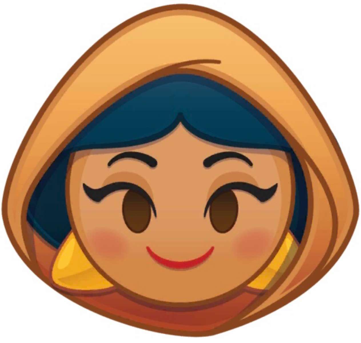 Emoji w przebraniu jaśminu❤️❤️❤️❤️❤️ puzzle online
