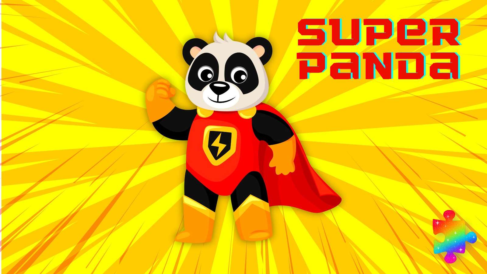 Super Panda puzzle online