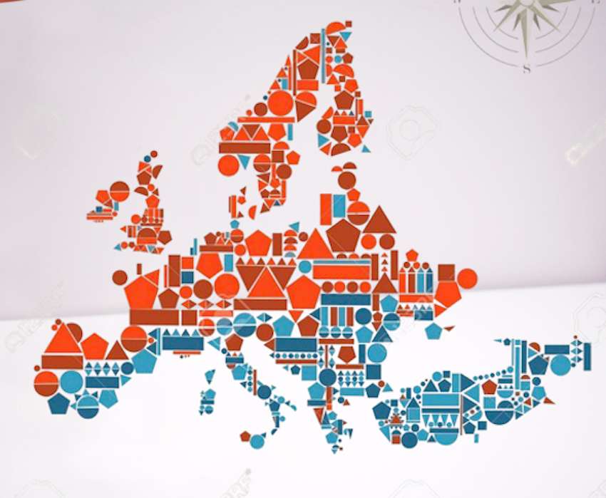 Europa tworzy géométriques puzzle online