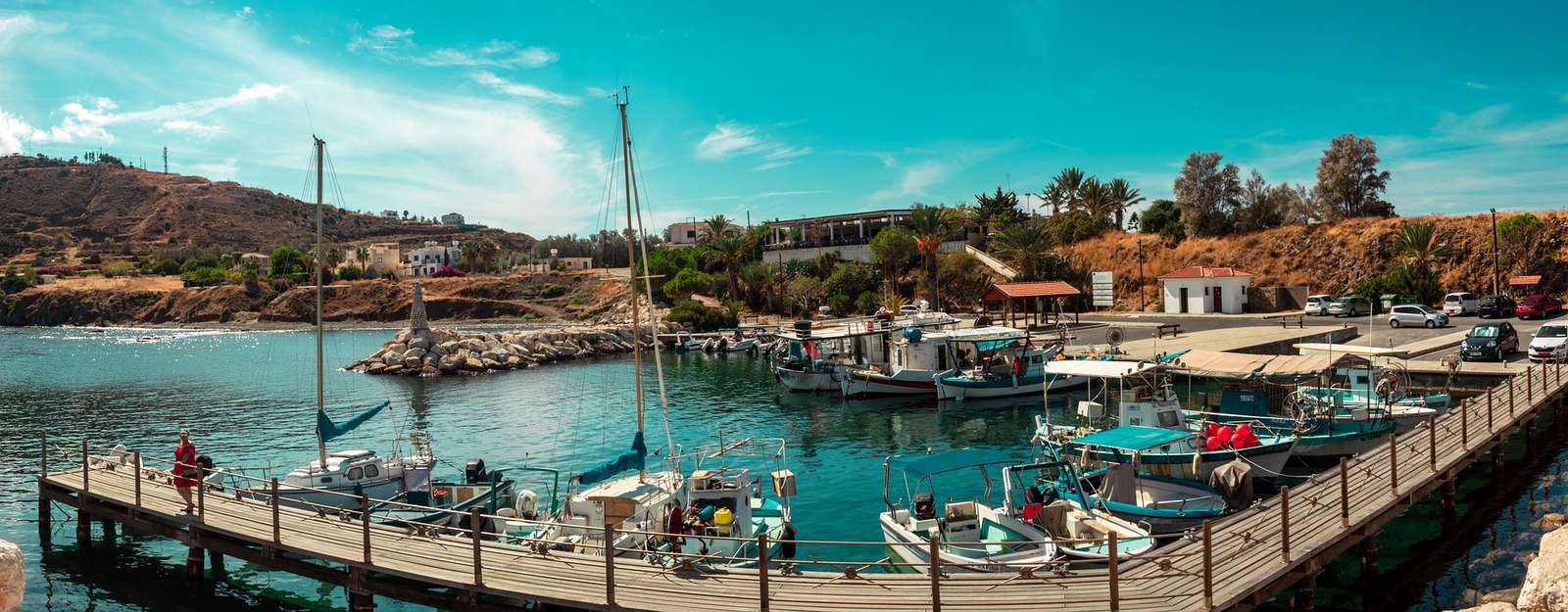 Pomos, port, Cypr puzzle online