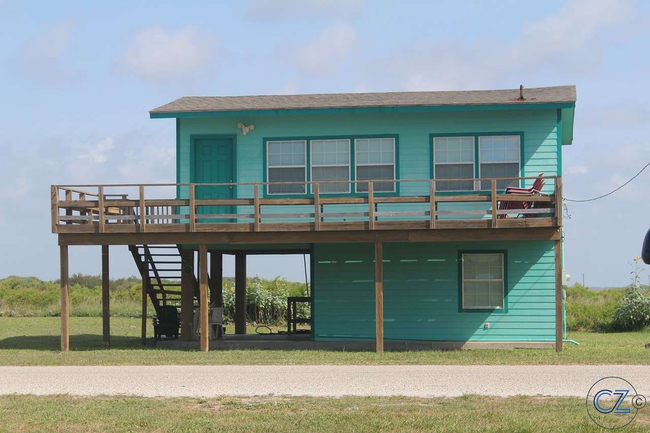 Dom na plaży, Matagorda, Teksas puzzle online