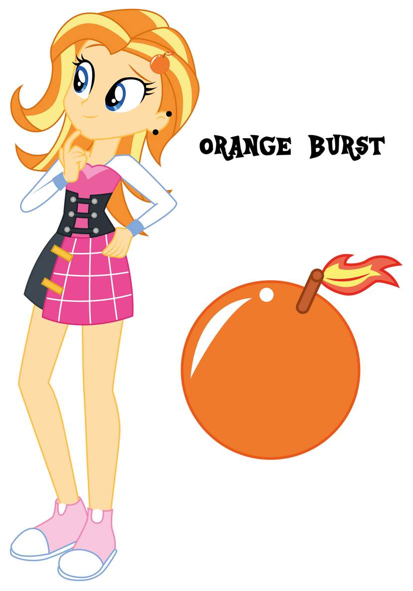 Equestria-Verse: Orange Burst [SOLD] puzzle online