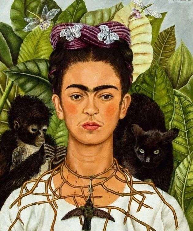 Malarstwo Fridy Kahlo puzzle online