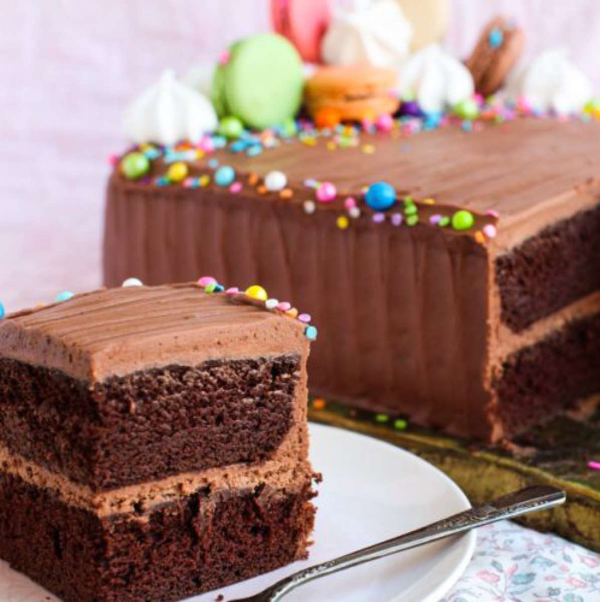 Idealne ciasto czekoladowe nakarm tłum ❤️❤️❤️ puzzle online