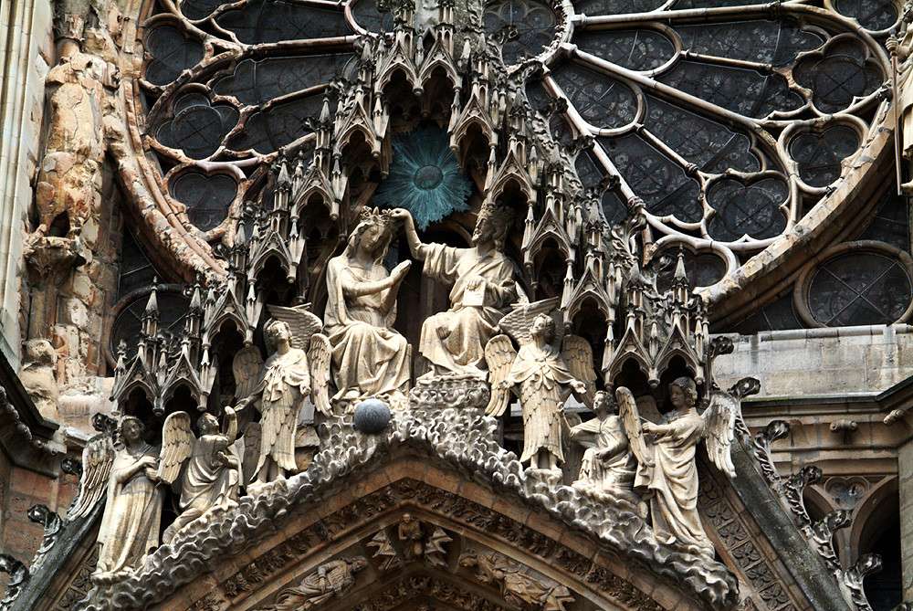 Rzeźba gotycka puzzle online