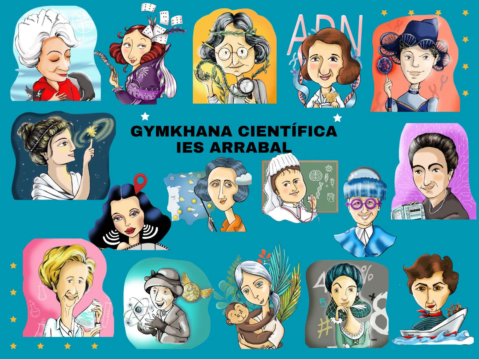 Naukowa Gymkhana puzzle online