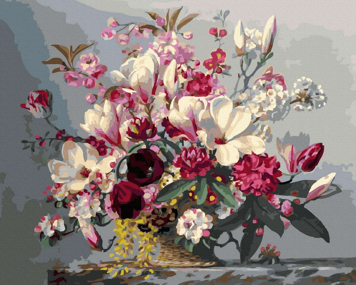 magnolie - kompozycja puzzle online