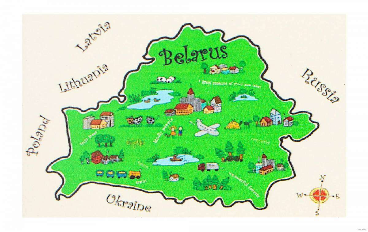Białoruś puzzle online