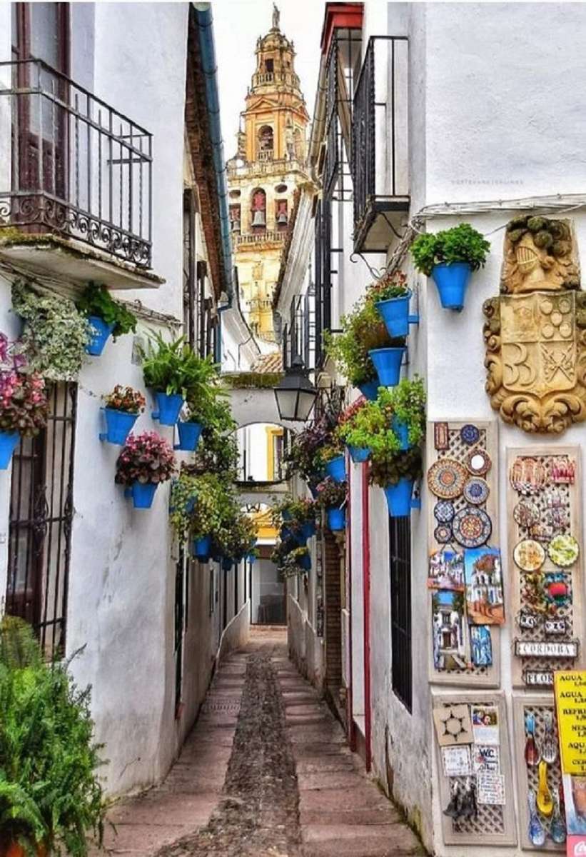 Ulica w Kordobie - Hiszpania puzzle online