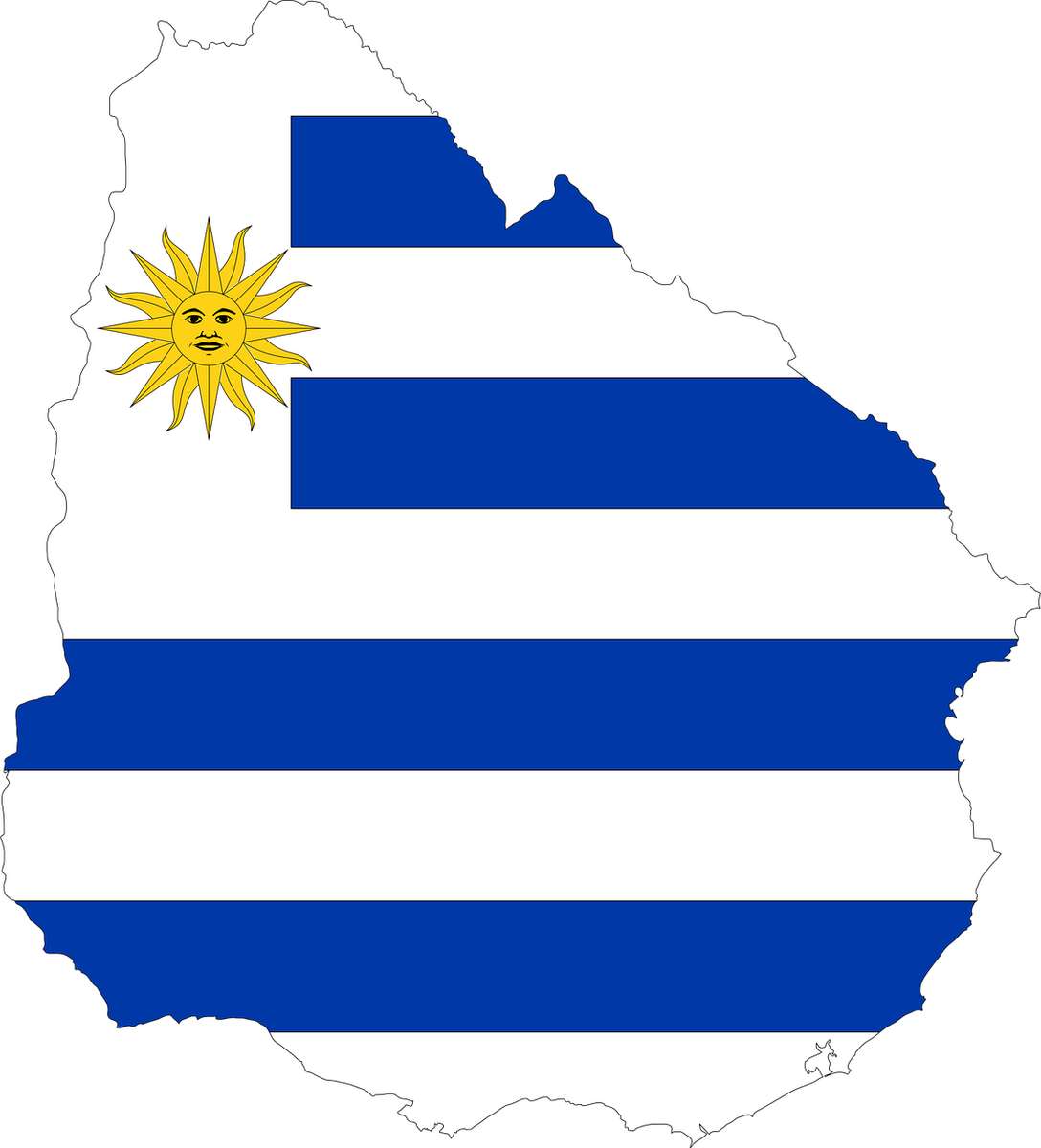 Urugwaj, Ameryka Południowa puzzle online