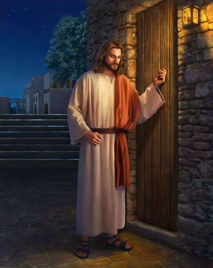 Chrystus puka do twych drzwi puzzle online