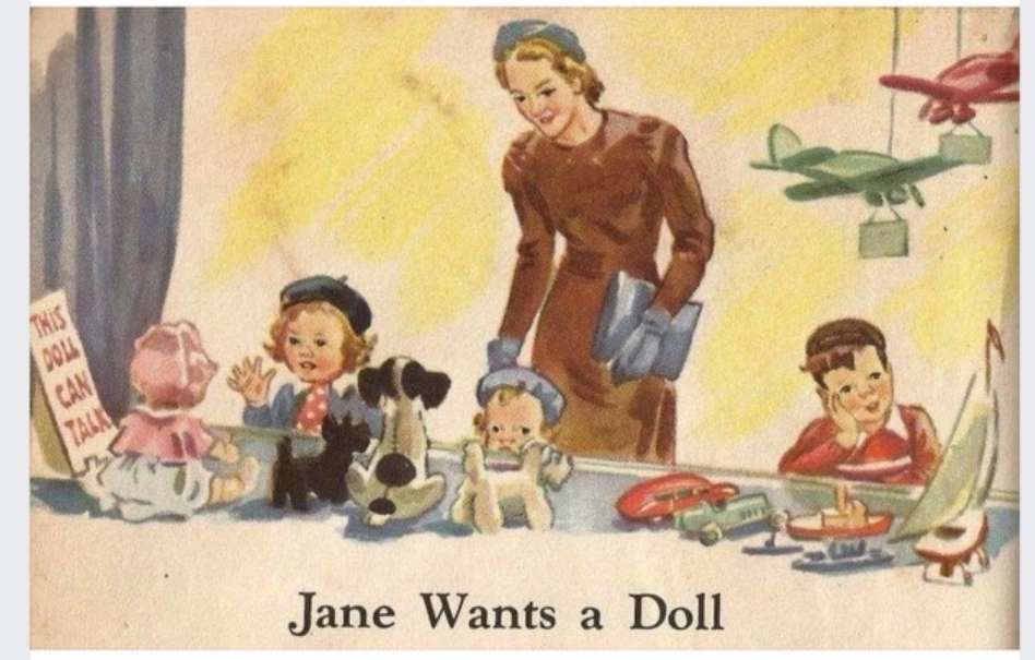 Jane chce lalkę, która mówi puzzle online