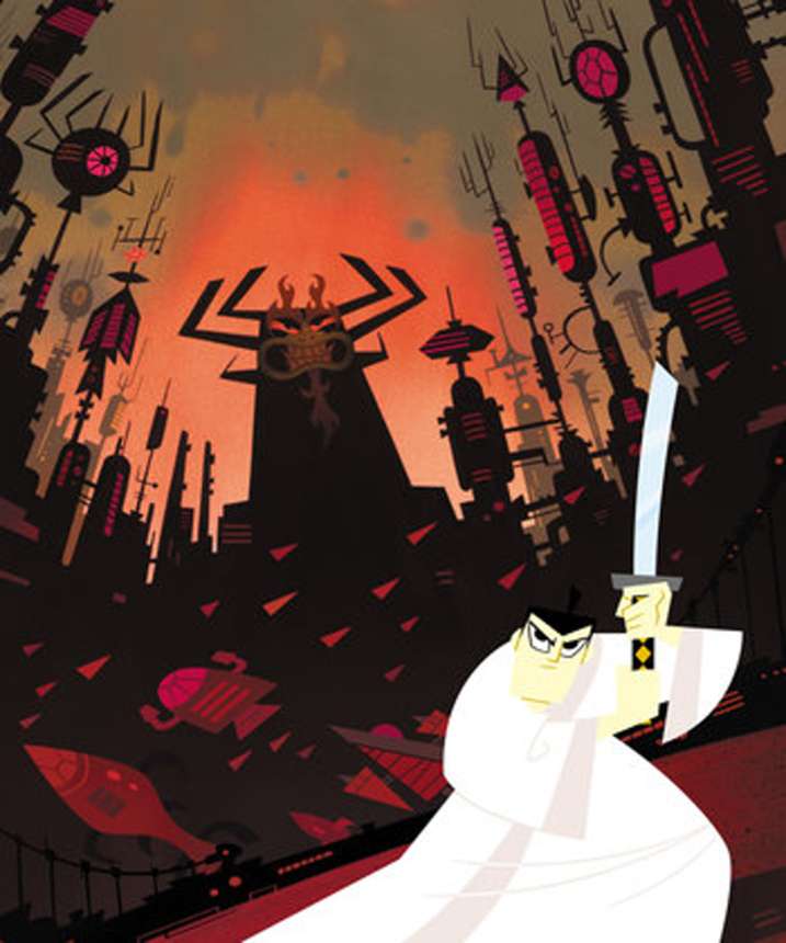 Samurai Jack puzzle online