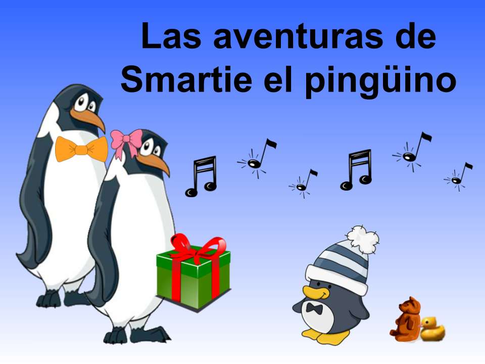 Smartie, pingwin puzzle online