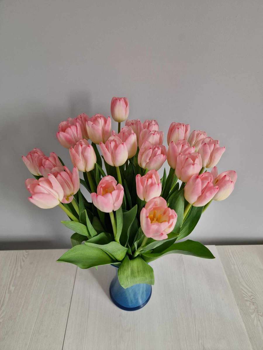 Tulipany puzzle online