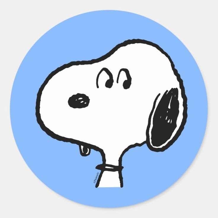 Kolor Snoopy niebieski puzzle online