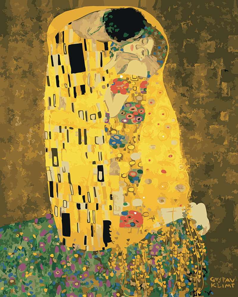 Pocałunek - Klimt puzzle online