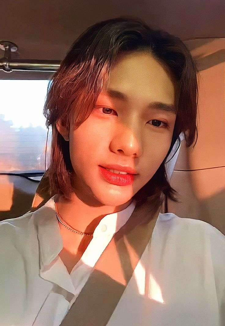 Hyunjin z bezpańskich dzieci✨ puzzle online