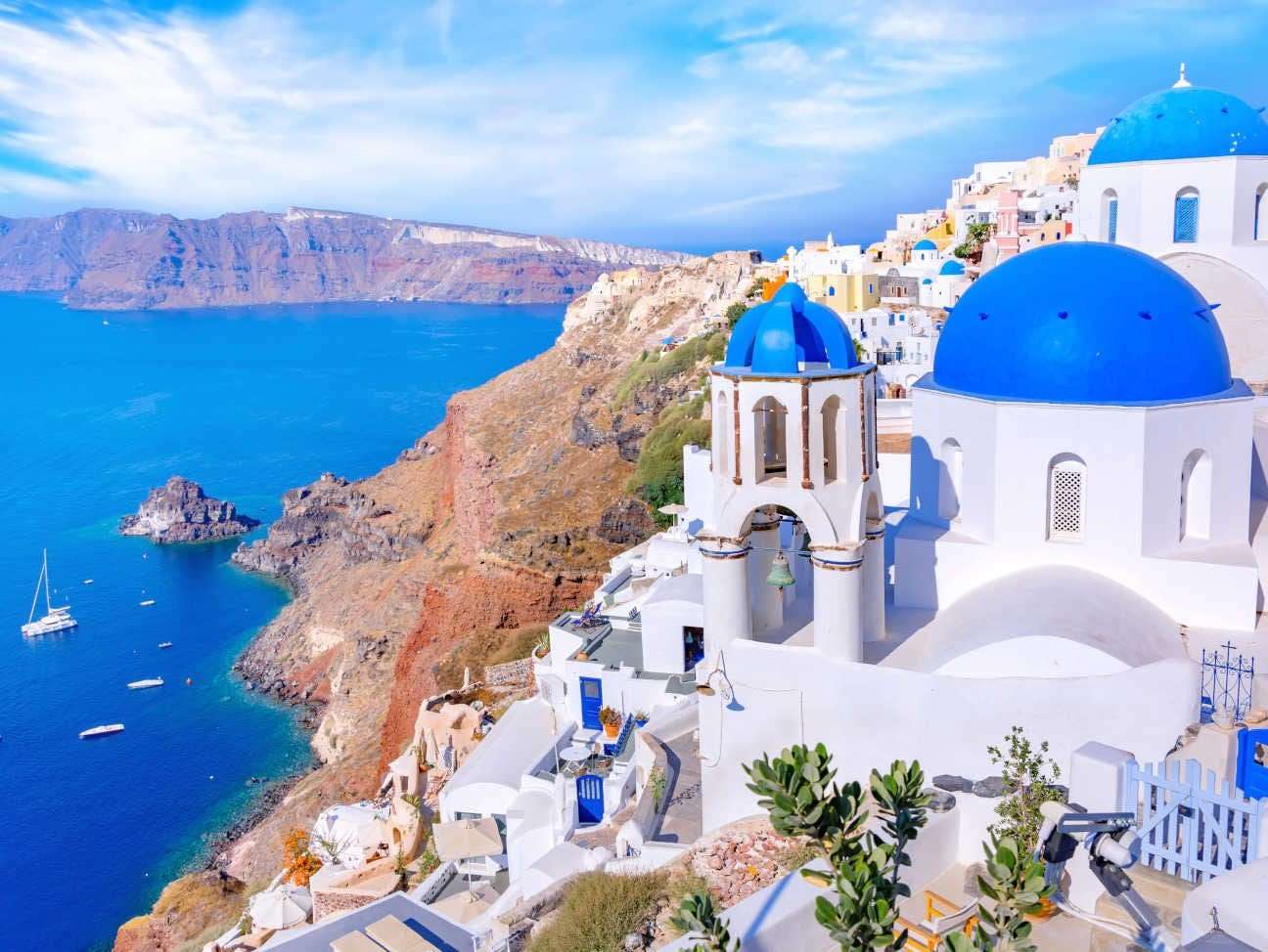 Krajobrazy Grecji puzzle online