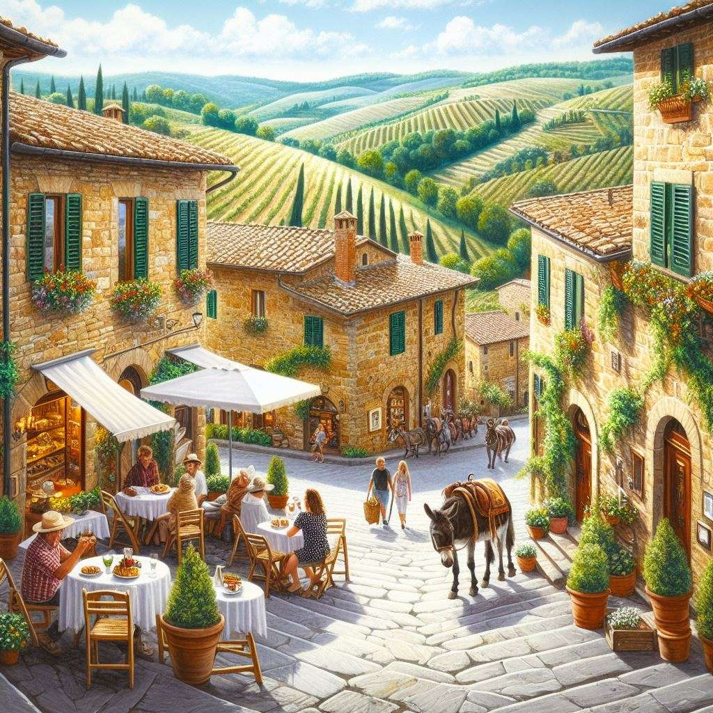 Holiday in Italy puzzle online