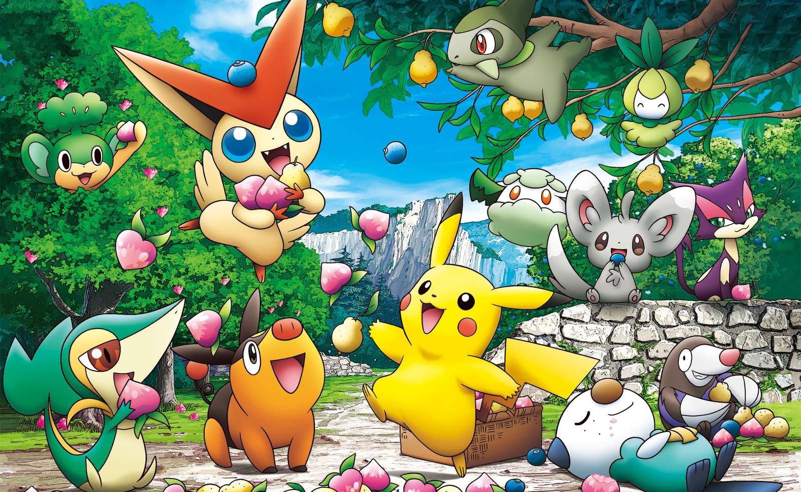 Układanka Pokemon puzzle online