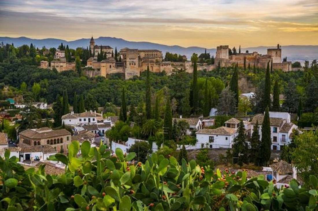 Alhambra – Granada – Hiszpania puzzle online
