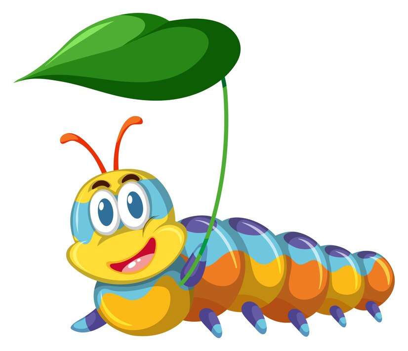 Szczęśliwy robak puzzle online